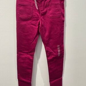 Kids Burgundy Pants